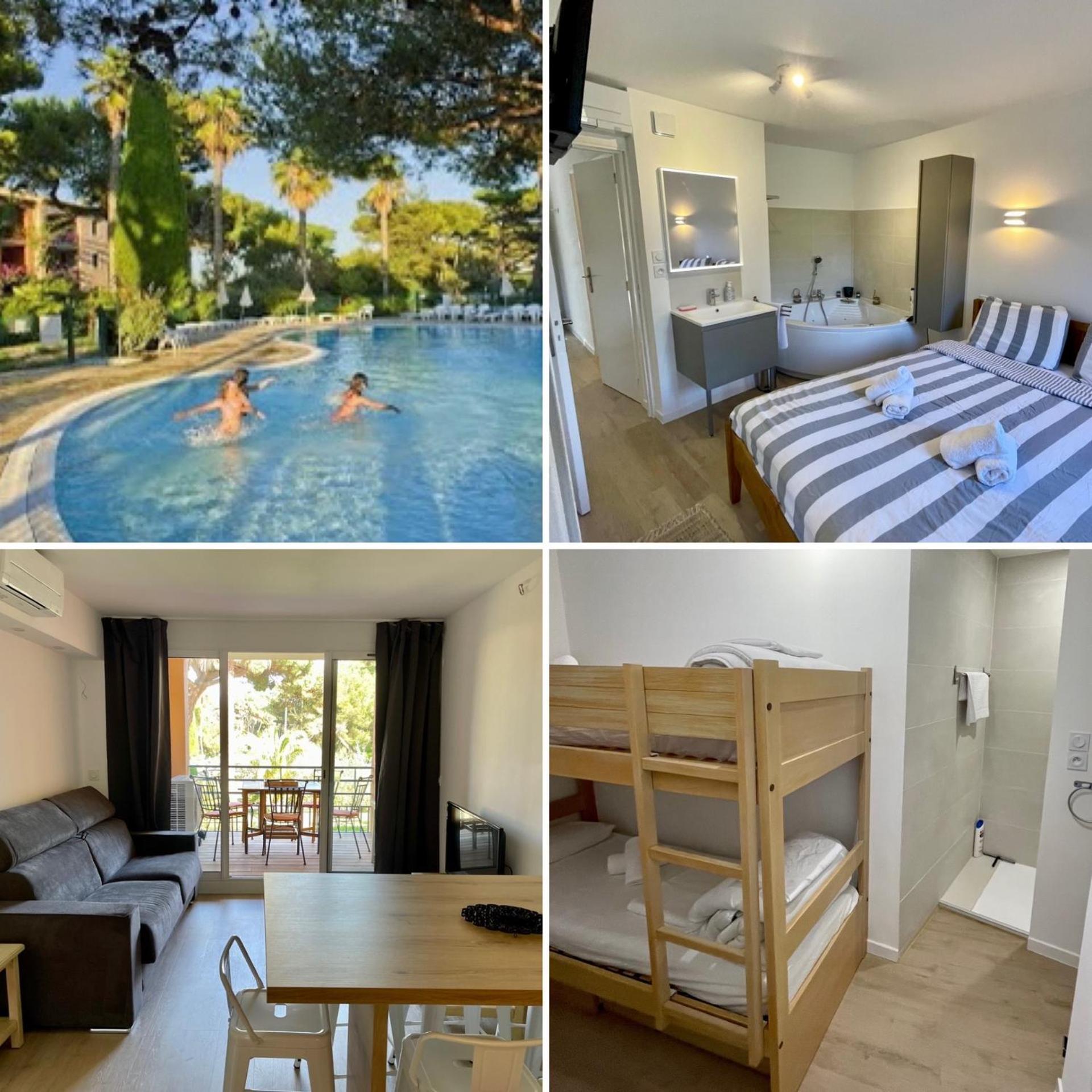 Badine 5p Piscine Balneo Clim Jardin Exotique Hyeres